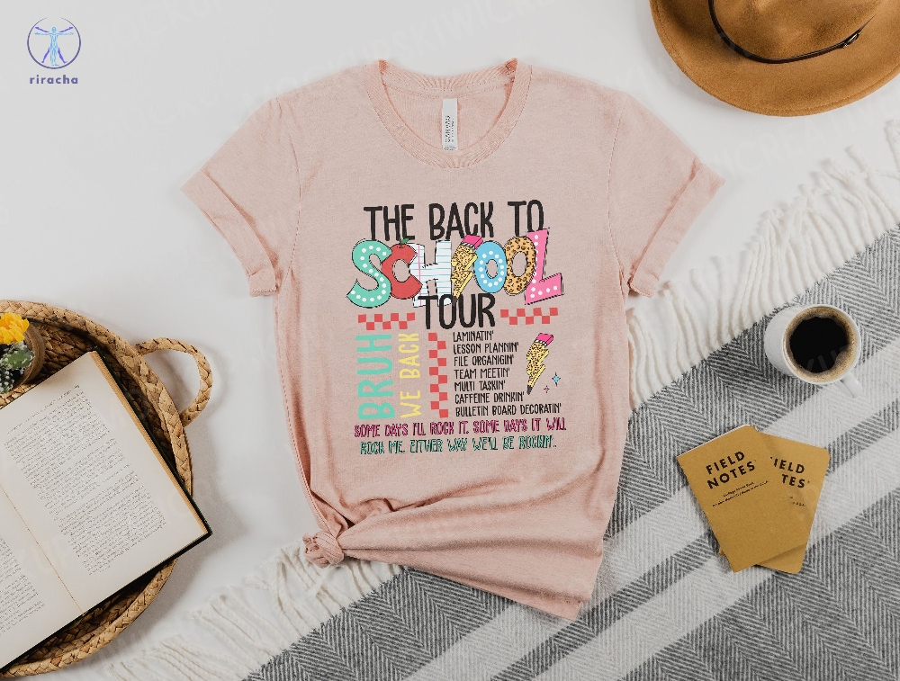 The Back To School Tour Shirt Bruh We Back Shirt Teacher Shirt School Shirt Back To School Retro Back To School Shirt