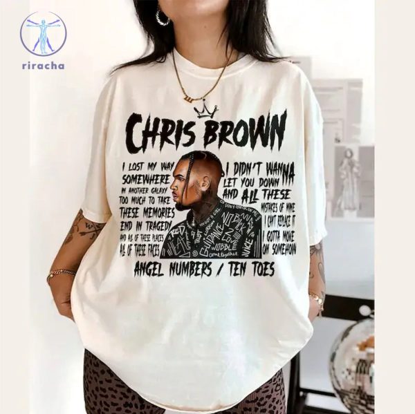 Chris Brown Unisex Tshirt Chris Brown 11 11 Tour 2024 Shirt Chris Brown Concert Shirt Chris Brown Music Tour riracha 1