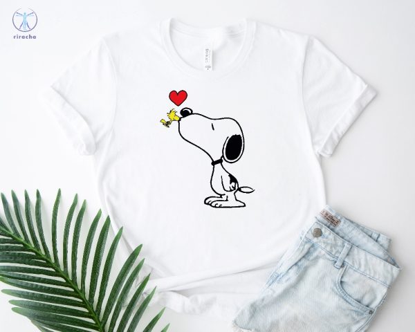 Snoopy Hug Woodstock Shirt Snoopy Hugging Tee Snoopy And Woodstock Shirts Hoodie Sweatshirt Peanut Snoopy Shirt Unique riracha 4