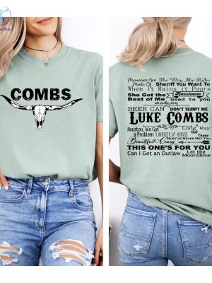 Luke Combs Greatest Hits Beer Never Broke My Heart Lyrics Shirts Dont Call Me Baby Luke Combs Lyrics Shirts riracha 6