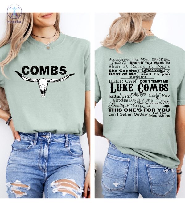 Luke Combs Greatest Hits Beer Never Broke My Heart Lyrics Shirts Dont Call Me Baby Luke Combs Lyrics Shirts riracha 6