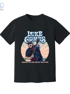 Luke Combs Setlist 2024 Shirts Luke Combs Growin Up And Gettin Old Tour Luke Combs Openers 2024 Shirts Unique riracha 4