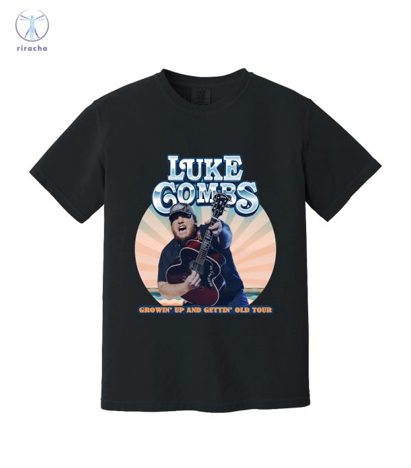 Luke Combs Setlist 2024 Shirts Luke Combs Growin Up And Gettin Old Tour Luke Combs Openers 2024 Shirts Unique riracha 4