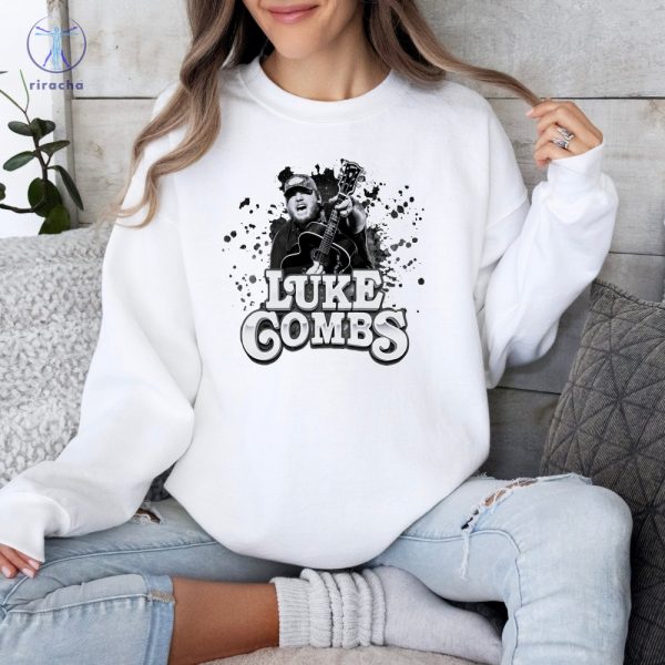 Luke Combs 2024 Tour Growing Up And Getting Old Sweatshirt Luke Combs Merch Luke Combs Shirt Unique riracha 1