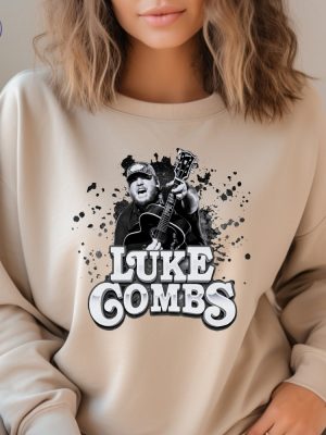 Luke Combs 2024 Tour Growing Up And Getting Old Sweatshirt Luke Combs Merch Luke Combs Shirt Unique riracha 2