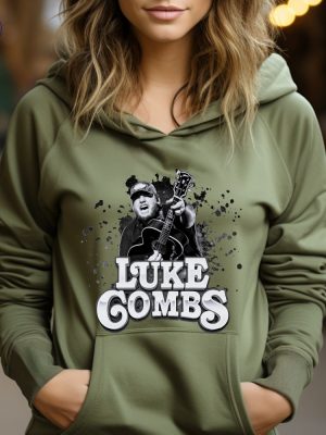 Luke Combs 2024 Tour Growing Up And Getting Old Sweatshirt Luke Combs Merch Luke Combs Shirt Unique riracha 4