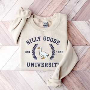 Silly Goose University Sweatshirt Silly Goose Sweatshirt Silly Goose University Shirt Silly Goose Shirt Unique riracha 3