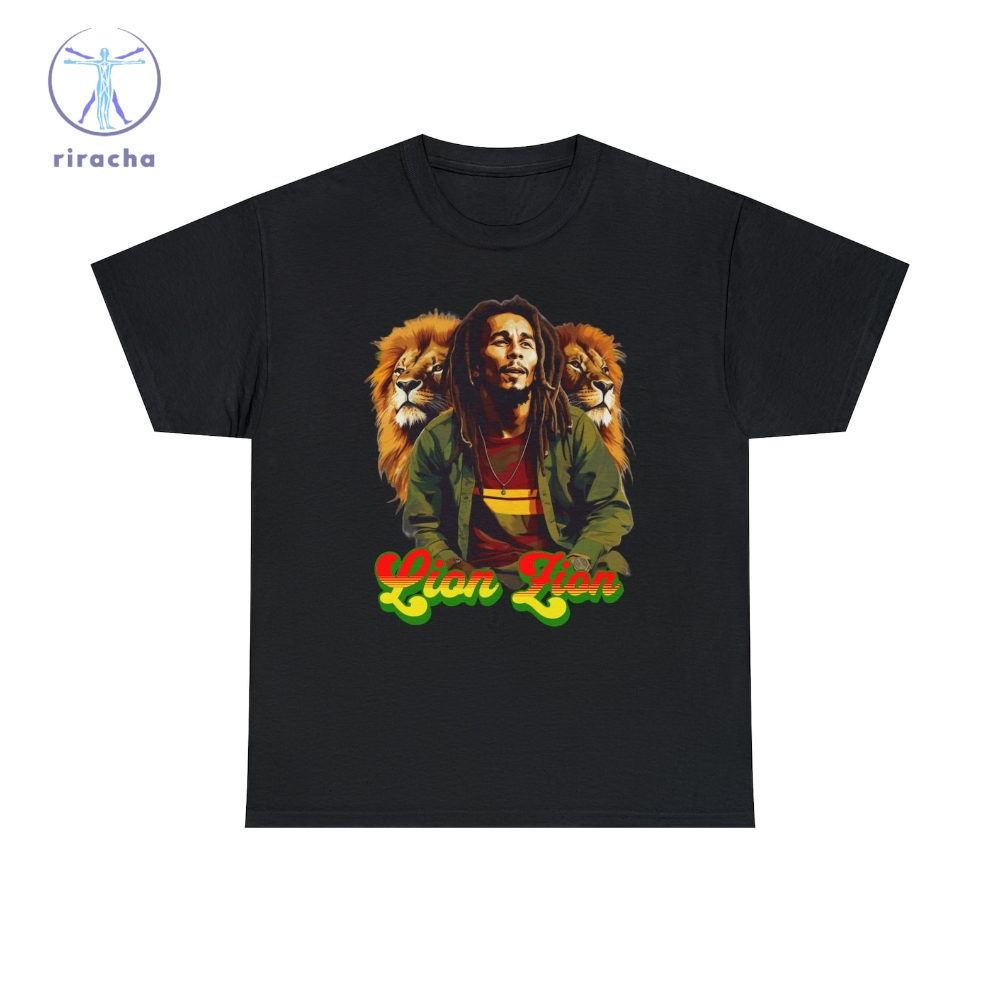 Bob Marley T Shirt Bob Marley Lion Head Shirt Bob Marley Lion Of Judah Shirt Unique