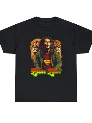 Bob Marley T Shirt Bob Marley Lion Head Shirt Bob Marley Lion Of Judah Shirt Unique riracha 2