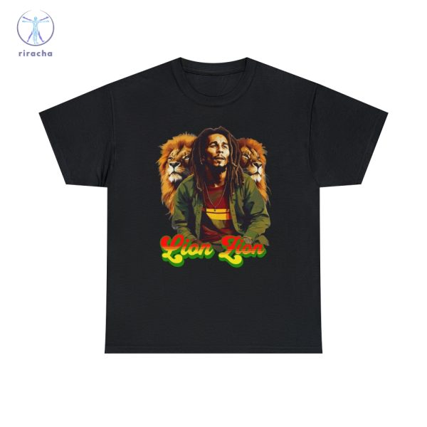Bob Marley T Shirt Bob Marley Lion Head Shirt Bob Marley Lion Of Judah Shirt Unique riracha 2