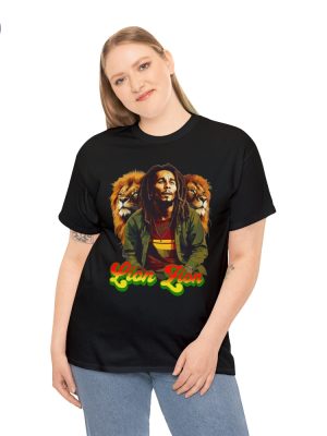 Bob Marley T Shirt Bob Marley Lion Head Shirt Bob Marley Lion Of Judah Shirt Unique riracha 3