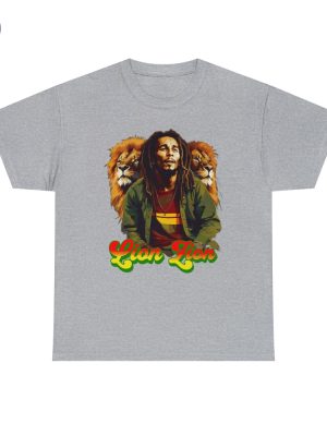 Bob Marley T Shirt Bob Marley Lion Head Shirt Bob Marley Lion Of Judah Shirt Unique riracha 8