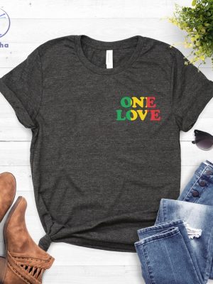 One Love Shirt Jamaica Shirt Bob Marley One Love Song One Love Bob Marley Lyrics Unique riracha 2