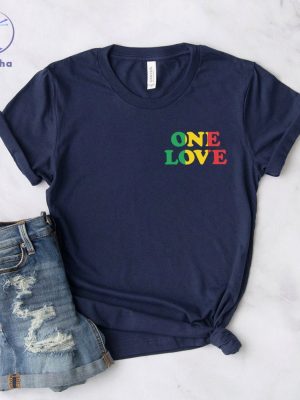 One Love Shirt Jamaica Shirt Bob Marley One Love Song One Love Bob Marley Lyrics Unique riracha 4