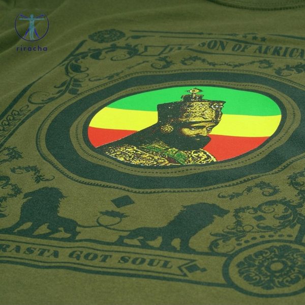 Jah Son Of Africa Haile Selassie T Shirt Haile Selassie Miracles Shirt Emperor Haile Selassie Shirt Hoodie Unique riracha 2