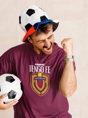 Mano Tengo Fe Venezuela Soccer Team T Shirt La Vinotinto Shirt Mundial De Futbol Federacion Venezolana De Futbol Unique riracha 5