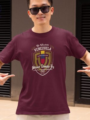 Venezuela La Vinotinto T Shirt Mano Tengo Fe T Shirt Venezuela Vinotinto T Shirt Copa America 2024 Venezuela Tshirt Unique riracha 3