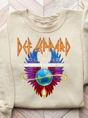 2024 Def Leppard And Journey Summer Stadium Tour Shirt Def Leppard Stadium Tour 2024 Def Leppard Tour Dates 2024 riracha 4