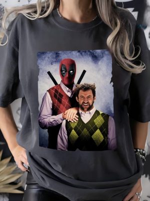 Deadpool Wolverine Brothers Shirt Wolverine Deadpool Movie Tee Deadpool 3 Shirt Funny Deadpool Wolverine Tshirt riracha 2