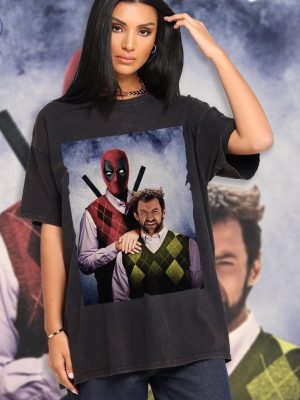 Deadpool Wolverine Brothers Shirt Wolverine Deadpool Movie Tee Deadpool 3 Shirt Funny Deadpool Wolverine Tshirt riracha 3