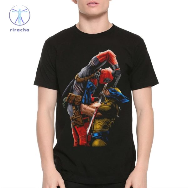 Deadpool And Wolverine Comics T Shirt Wolverine Y Deadpool Hoodie Sweatshirt T Shirt Unique riracha 1