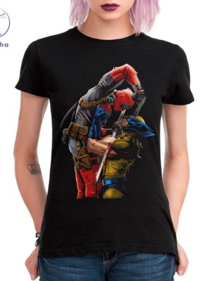 Deadpool And Wolverine Comics T Shirt Wolverine Y Deadpool Hoodie Sweatshirt T Shirt Unique riracha 2