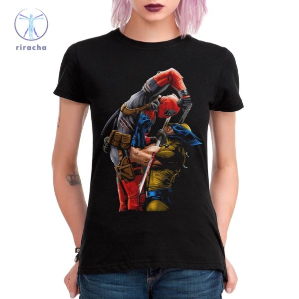 Deadpool And Wolverine Comics T Shirt Wolverine Y Deadpool Hoodie Sweatshirt T Shirt Unique riracha 2