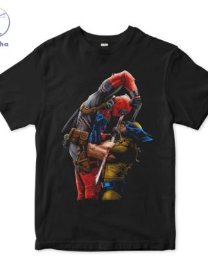 Deadpool And Wolverine Comics T Shirt Wolverine Y Deadpool Hoodie Sweatshirt T Shirt Unique riracha 3