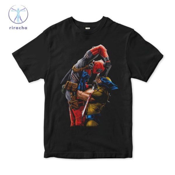 Deadpool And Wolverine Comics T Shirt Wolverine Y Deadpool Hoodie Sweatshirt T Shirt Unique riracha 3