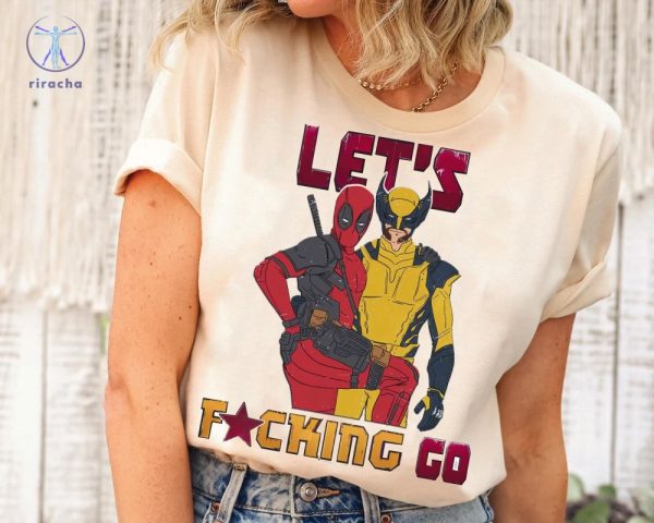 Funny Marvel X Men Deadpool And Wolverine Shirt Wolverine Logan Tshirt Mcu Fan Marvel Bestie Couple Tee riracha 3
