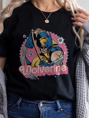 Wolverine Barbie Style Shirt Deadpool Shirt Superhero X Men Deadpool Shirt Deadpool 3 Shirt Deadpool Wolverine Shirt riracha 3