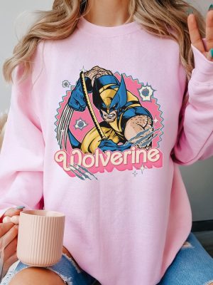 Wolverine Barbie Style Shirt Deadpool Shirt Superhero X Men Deadpool Shirt Deadpool 3 Shirt Deadpool Wolverine Shirt riracha 4