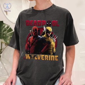 Deadpool And Wolverine Tshirt Deadpool 3 Movie Shirt Deadpool Wolverine Shirt Deadpool And Wolverine Tee riracha 2