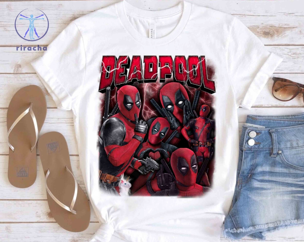 Marvel Deadpool Portrait Ryan Reynolds Funny Superhero Unisex T Shirt Birthday Shirt Gift For Men Women Kid Hoodie Sweatshirt