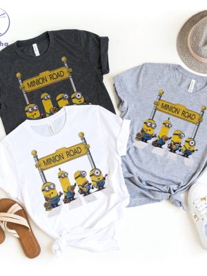 Minions Shirt The Beatles Sweatshirt Abbey Road Inspired Shirt Fall Minions Tshirt Minion T Shirt Minion Road Shirt riracha 2