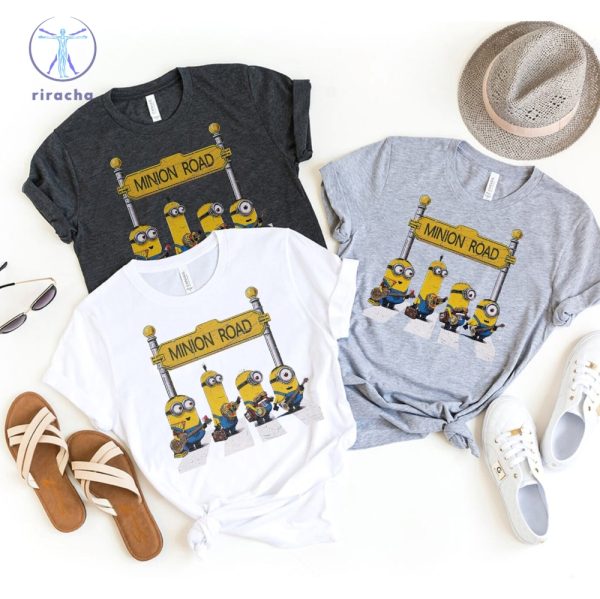 Minions Shirt The Beatles Sweatshirt Abbey Road Inspired Shirt Fall Minions Tshirt Minion T Shirt Minion Road Shirt riracha 2