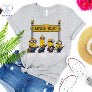 Minions Shirt The Beatles Sweatshirt Abbey Road Inspired Shirt Fall Minions Tshirt Minion T Shirt Minion Road Shirt riracha 4