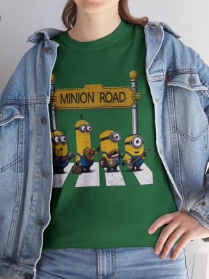 Minions Shirt The Beatles Sweatshirt Abbey Road Inspired Shirt Fall Minions Tshirt Minion T Shirt Minion Road Shirt riracha 5