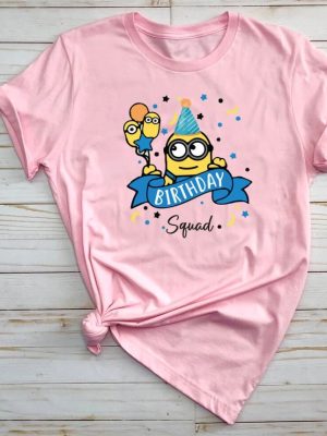 Birthday Squad Shirt Minion Birthday Boy Shirt Minion Lover Shirt Minion Shirts Near Me Minion T Shirt Unique riracha 2