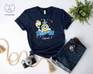 Birthday Squad Shirt Minion Birthday Boy Shirt Minion Lover Shirt Minion Shirts Near Me Minion T Shirt Unique riracha 3