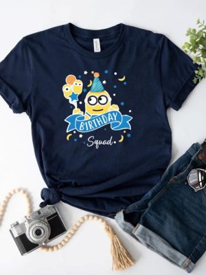 Birthday Squad Shirt Minion Birthday Boy Shirt Minion Lover Shirt Minion Shirts Near Me Minion T Shirt Unique riracha 3