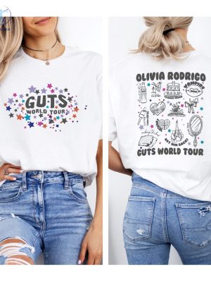 Olivia Rodrigo Guts Concert Shirt Guts World Tour Olivia Rodrigo Guts World Tour Shirt Olivia Rodrigo Guts Song Guts Setlist Olivia Rodrigo riracha 2