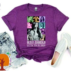 Olivia Rodrigo Guts Concert Shirt Guts World Tour Olivia Rodrigo Shirt Guts World Tour Shirt Olivia Rodrigo Guts Song Shirt riracha 4
