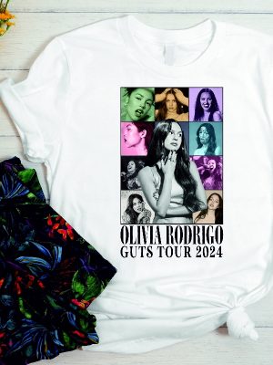 Olivia Rodrigo Guts Concert Shirt Guts World Tour Olivia Rodrigo Shirt Guts World Tour Shirt Olivia Rodrigo Guts Song Shirt riracha 5