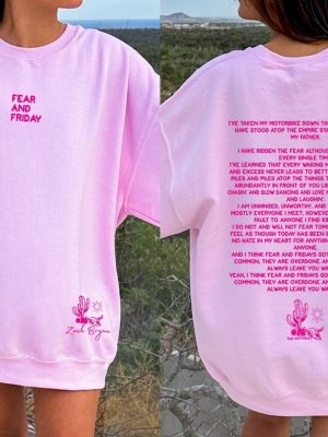 Fear And Fridays Poem T Shirt Fear And Fridays Zach Bryan Full Poem T Shirt Fear And Fridays Lyrics Poem T Shirt riracha 5