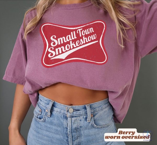 Small Town Smokeshow Shirt Zach Bryan Tour Merch Zach Bryan Setlist 2024 T Shirt Unique riracha 3