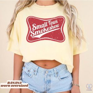 Small Town Smokeshow Shirt Zach Bryan Tour Merch Zach Bryan Setlist 2024 T Shirt Unique riracha 4