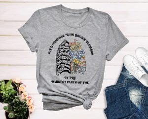 Zach Bryan Find Someone Who Grows Flowers In The Darkest Parts Of You T Shirt Sun To Me Lyrics T Shirt Unique riracha 2