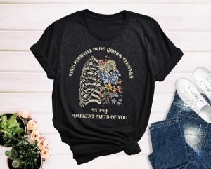 Zach Bryan Find Someone Who Grows Flowers In The Darkest Parts Of You T Shirt Sun To Me Lyrics T Shirt Unique riracha 6