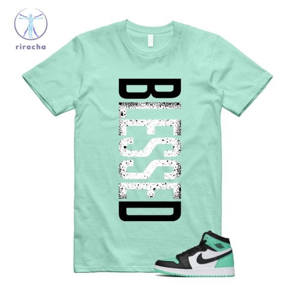 Air Jordan 1 Retro High Og T Shirt Jordan 1 Mint Green Shirt Green Glow 1S Shirt Jordan 1 Low Shirt Unique riracha 2